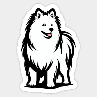 American Eskimo Dog Sticker